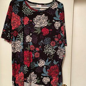 Lularoe‎ Irma Size M Floral